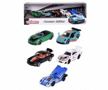 Majorette Autka 5 Pack Samochodziki Porsche Edition