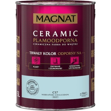 Farba Magnat Ceramic C57 Niebiański Chalcedon 5L