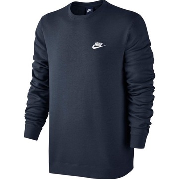 Bluza męska Nike M NSW Club Crew granatowa 804342 451 rozmiar S