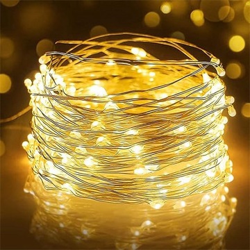 LAMPKI LED ŁAŃCUCH ŚWIĄTECZNY CHOINKA 20LED 2m 2700K
