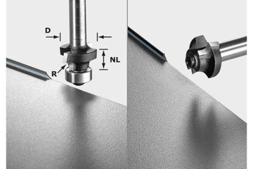 Фреза-круглитель Festool R3 D22-KL OFK 499797