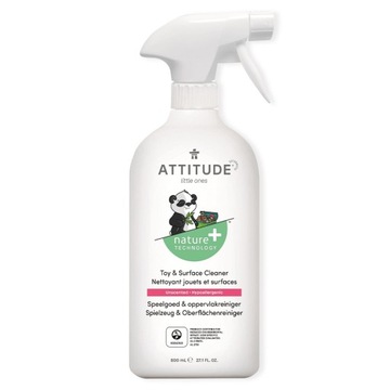 ATTITUDE Spray do czyszczenia zabawek Bez zapachu WIELKA BUTELKA