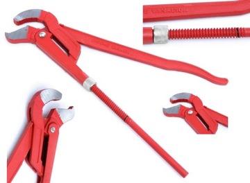 KLUCZ HYDRAULICZNY DO RUR SZWED ŻABKA NASTAWNY 2''