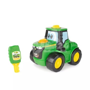 Interaktywny traktor z sygnałami dźwiękowymi John Deere