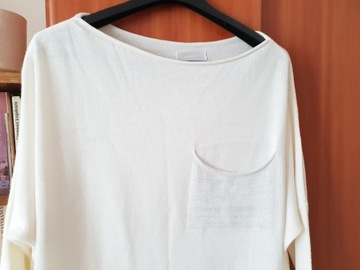 Белый свитер MEGI, размер 38.