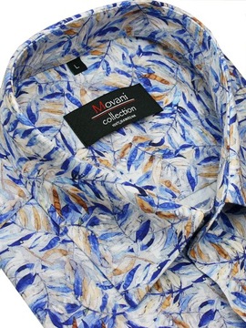 Koszula Movani taliowana kr. rękaw POLSKA bawełna100% rozm XL 43-44/176-82