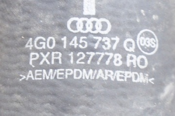 AUDI A6 C7 2.0 TDI LEVÝ STRANA INTERCOOLER TRUBKA WAZ 4G0145737Q 130KW 2013
