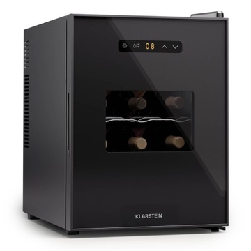 Chłodziarka do wina Klarstein Silent Vino 12 Uno na 12 butelek 5-18°C