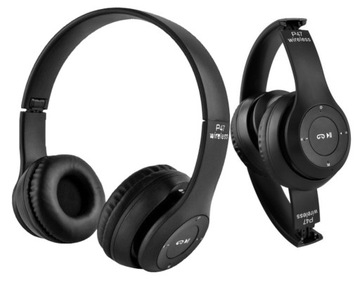 Słuchawki bezprzewodowe BLUETOOTH MP3 mikrofon