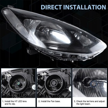 Линза для светодиодных проекторов H7 Bi-LED лампы