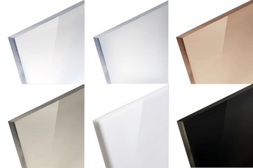 Plexi pleksa pleksi PMMA próbnik wzornik 4/5mm