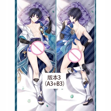 Dakimakura Genshin Impact Wanderer Anime poduszka