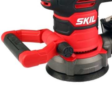 ЭКСЦЕНТРИЧЕСКАЯ ШЛИФОВАЛЬНАЯ МАШИНА 125 мм 400 Вт 7480 ЛЫЖИ + СУМКА + АКСЕССУАРЫ