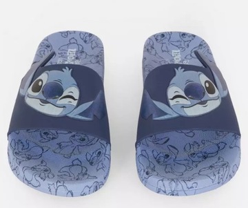 Stitch Klapki Basenowe na Plażę Dziecięce Buty 38 Basen Primark Disney