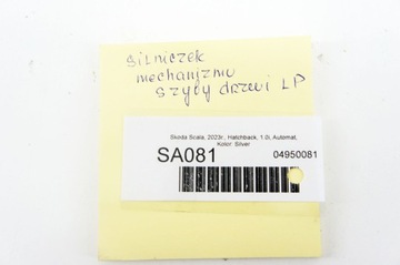 SA081 SKODA SCALA MOTOREK MECHANIZMUS OKNO LEVÝ PŘEDNÍ 2Q1959405E