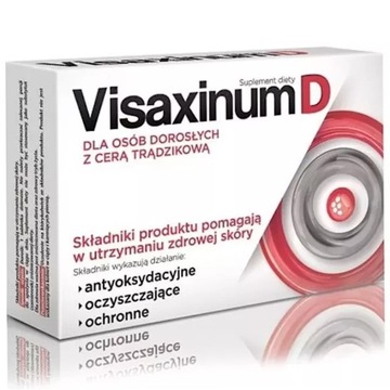 Visaxinum D 30 tab. Trądzik osoby Dorosłe