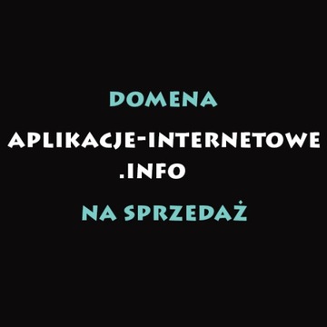 aplikacje-internetowe.info - domena na sprzedaż