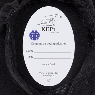 Кепка студента/выпускника с золотой кисточкой и брелоком 2024 г.