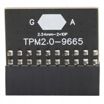 МОДУЛЬ TPM 2.0 GA 20PIN ДЛЯ WINDOWS 11 ДЛЯ ПЛАТФОРМЫ GIGABYTE/ASUS GIGABYTE