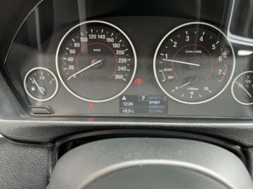 BMW Seria 3 F30-F31-F34 Touring Facelifting 2.0 320i 184KM 2017 BMW Seria 3 2.0 benzyna 184 KM M-pakiet automat zarej w PL zadbany, zdjęcie 9