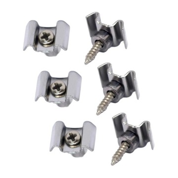 Направляющие фиксатора струн для гитары Износостойкие направляющие для дерева, серебро