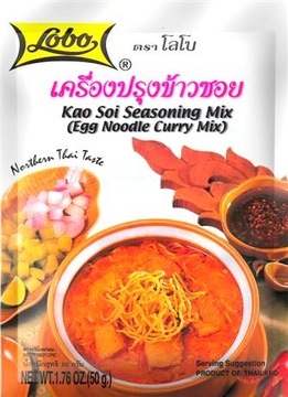 Pasta Do Curry z Makaronem Jajecznym Kao Soi 50g