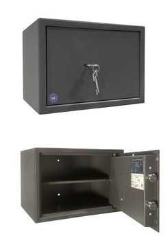 Sejf z certyfikatem S1 na broń krótką grafit