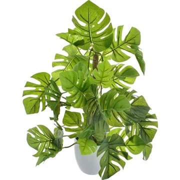 МОНСТЕРА ИСКУССТВЕННОЕ РАСТЕНИЕ В ЦВЕТАХ В ЦВЕТАХ ЛИСТЬЯ 30