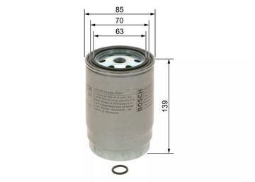 BOSCH FILTR PALIVA