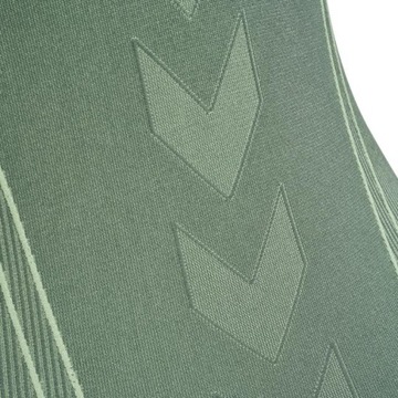 HUMMEL БЕСШОВНЫЙ ЗЕЛЕНЫЙ СПОРТИВНЫЙ ТОП CHRISTEL 9BO HMR__XL