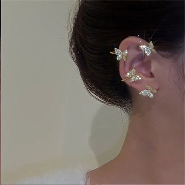 Korean Elf Butterfly Ear Cuff Without Piercing