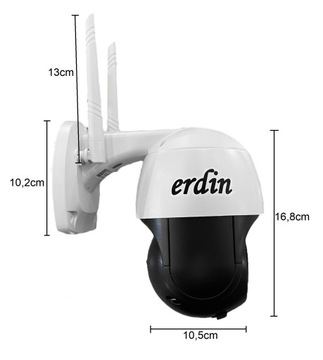 Внешняя камера ротационное мониторинг Wi -Fi IP