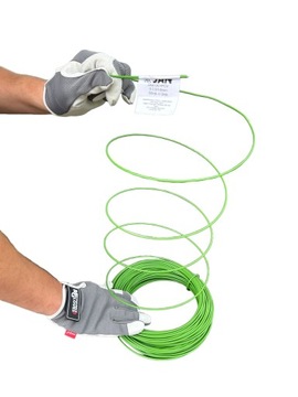 ПРОВОЛОКА САДОВЫЙ САД, с ПВХ покрытием 3.0, для СЕТОЧНОГО ЗАБОРА, зеленая, 50м