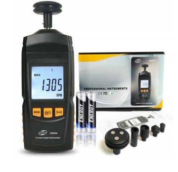 TACHOMETR LCD MIERNIK OBROTÓW DO 99999 RPM GM8906