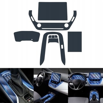 для COROLLA 2019-2021 прозрачная защитная пленка