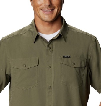 Koszula męska Columbia Utilizer II Solid S/S Shirt- Stone Green M