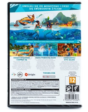 РАСШИРЕНИЕ The Sims 4 Island Life PL для ПК