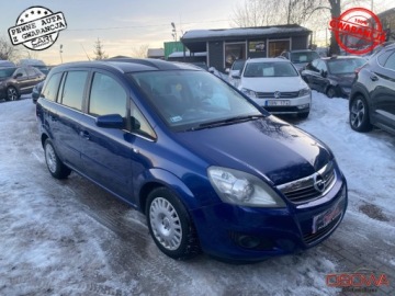 Opel Zafira B 1.8 ECOTEC 140KM 2008 Opel Zafira 1.8 Benz. 7 osobowy szklane dachy xenon lesny zadbany polecam