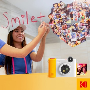 Цифровая камера Kodak SMILE+ Instant Принтер Bluetooth Телефон ZINK