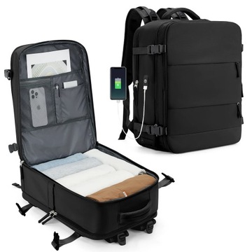 Torba kabinowa plecak Easyjet 45x36x20, bagaż
