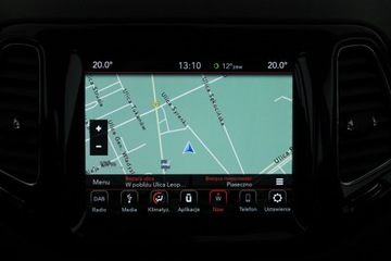 Jeep Compass II SUV 1.4 MultiAir 140KM 2018 Jeep Compass 1.4 MultiAir, Salon Polska, Skóra, zdjęcie 13