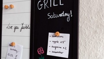 Магнитная доска для сухого стирания, пробка, мел COMBI 60х40