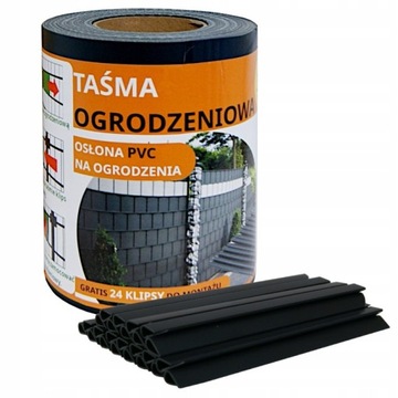 TAŚMA OGRODZENIOWA GFARIT 19x35m 450g/m2 OSŁONA NA OGRODZENIE PANELOWE UV