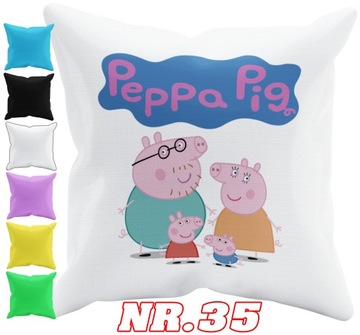 POSZEWKA NA PODUSZKĘ JAŚKA DO PRZEDSZKOLA RÓŻOWA BAJKA + IMIĘ GRATIS