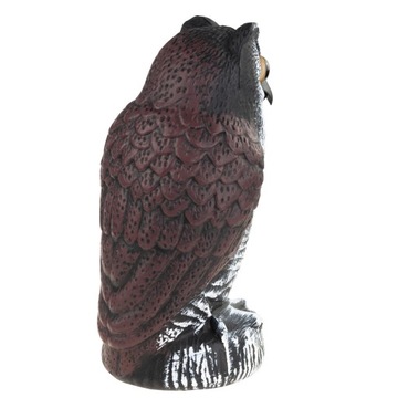 ОТПУСКАТЕЛЬ ПТИЦ МЫШИ ФИГУРКА СОВЫ ДЛЯ САДОВОЙ ПТИЦЫ ХИЩНИКА МОК-АП