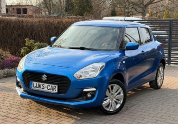 Suzuki Swift VI 2017 Suzuki Swift 1,2 94KM 4x4 Klima KAMERA Bezwypadkowy Serwis 1.2 Benzyna