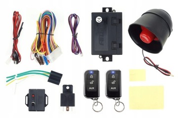 Uniwersalny alarm Samochodowy CA14 z pilotami