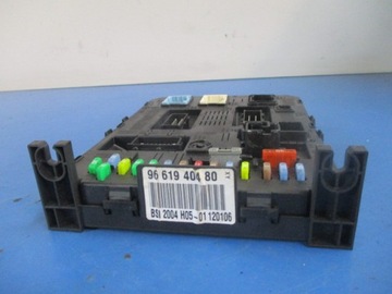 CITROEN C4 И БЛОК ПРЕДОХРАНИТЕЛЕЙ BSI МОДУЛЬ 9661940480
