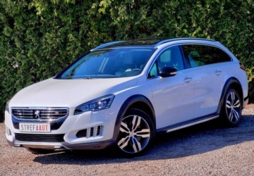 Peugeot 508 I 2016 Peugeot 508 RXH,Biala Perla FULL bardzo ladny, GWARANCJA 2.0