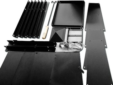 САДОВЫЙ КАМИН ГРИЛЬ ПИРАМИДА